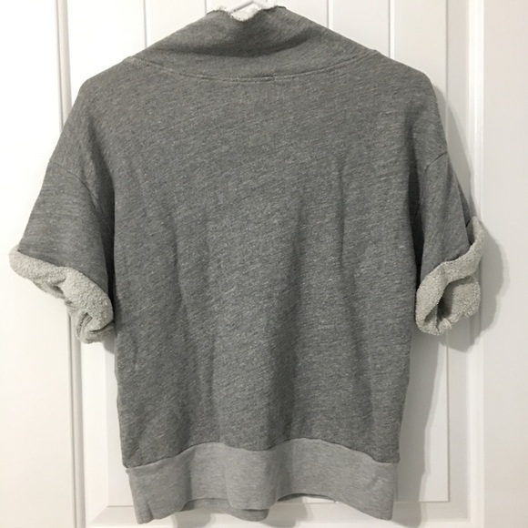 Anthropologie T-La Laced-up S/S Sweatshirt - Picture 4 of 5